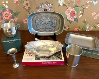 319 Pewter  Silver Plate 