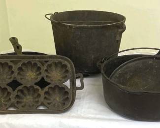  003 204 Cast Iron Cookware, Wagner 