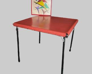 624 Vintage Samsonite Card Table 