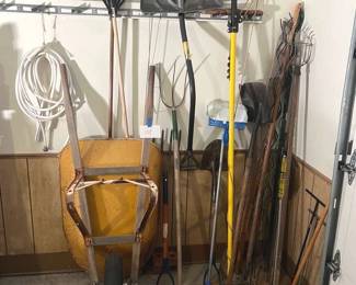 108 Rakes,  Shovels,  Bags. Oh My