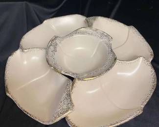 230 Vtg California Originals Flower Bowl