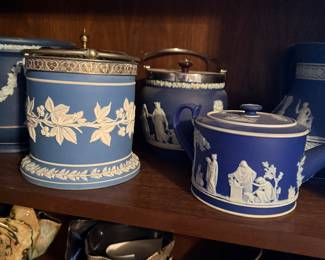 Wedgewood 
But take a look at some of the pieces we have 00 my gosh, a cake plate