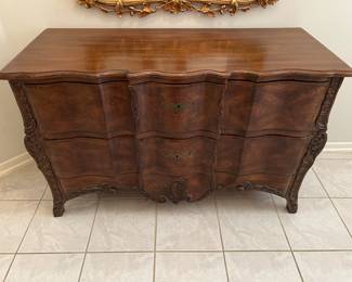 Gorgeous French Provincial Louis XV Style Chest Attributed by John Widdicomb