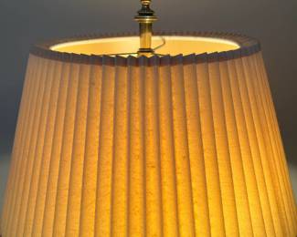 3 Way Brass Candlestick Style Table Lamp by Stiffel
