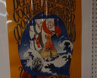 Poster from the Avalon Ballroom Country Joe and the Fish, Moby grape and Lee Michaels $295