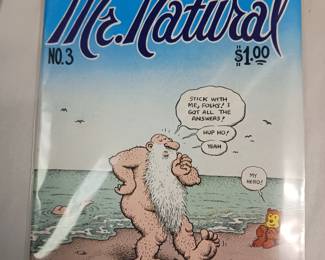 Several Mr Natural comic books