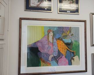 Tarkay signed limited edition lithograph $400