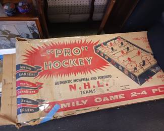 Vintage Pro table hockey set $35