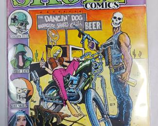 Vintage hippie comic books