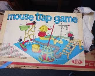 Vintage mouse trap game 1960s $60