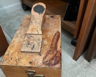 vintage shoeshine kit
