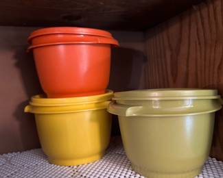 Tupperware containers