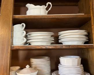 pfaltzgraff heritage white dishes