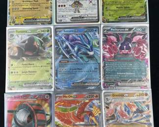 (9) Assorted Pokemon Cards w/ Revavroom ex