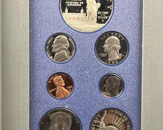 1986 Prestige Proof Set w/ Silver Dollar