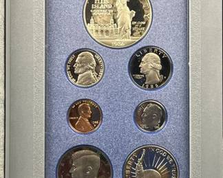 1986 Prestige Proof Set w/ Silver Dollar