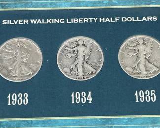 1921 Morgan Silver Dollar Carded w/ Info