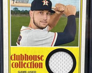2023 Topps Heritage Kyle Tucker Relic