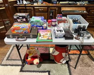 Games, Cards, Poker Chips, Cords, etc.