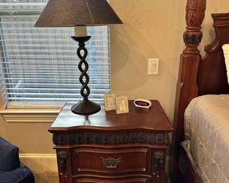 Nightstand, Lamp