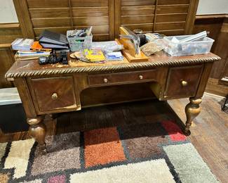 Desk, Office Supplies