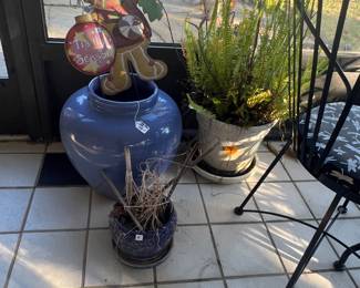 Large Blue Vase SOLD 