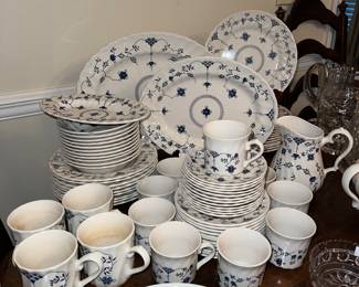 Churchill Finlandia Dinner Place Setting $200.   Serving pieces priced and sold seperately. 