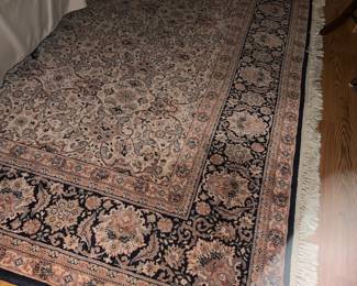 HUGE Rug- Made in Belgium.  Has a small stain.  Beauty! $400