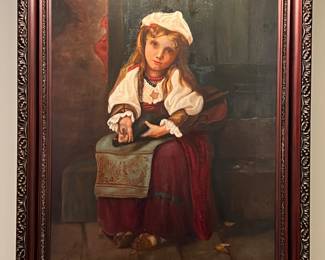 Large Oil Painting Signed and dated 1888. $695 Perfect condition 
