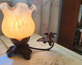 Small dresser lamp