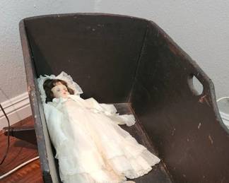 Doll cradle,  doll