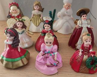 Hallmark Christmas decorations Dolls