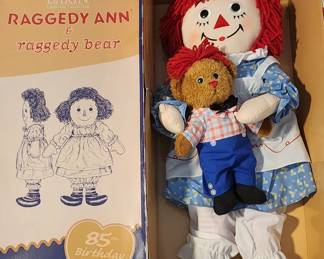 85 birthday Raggedy Ann and Bear