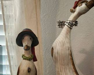 Goose set,  folk art 
