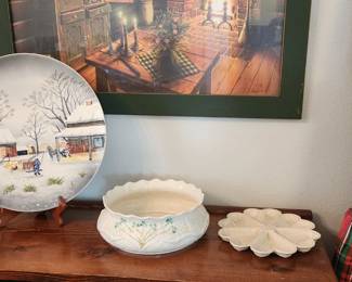 Belleek fruit bowl