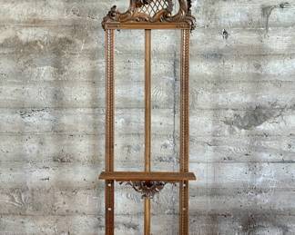 Antique Mahogany Easel