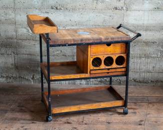 Arthur Umanoff Bar Cart