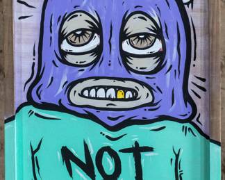 "GEORGE" NOT AN APE, JONEZY ARTWORK