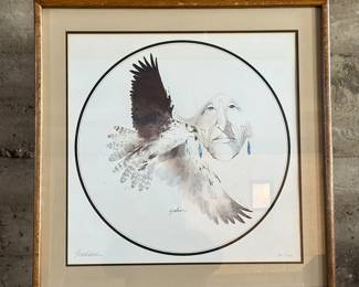 Bert Seabourn Signed Lithograph Artwork