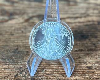 1 oz .999 fine silver 