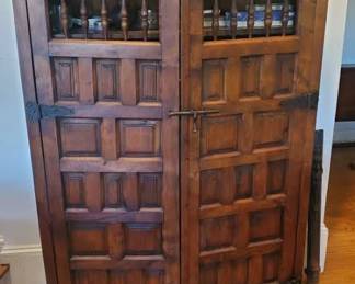 Spanish Baroque style cabinet