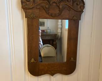 Coat hook mirror