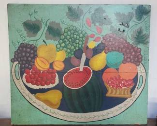 Oil on panel