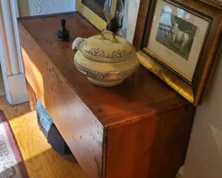 Old Bootjack blanket chest