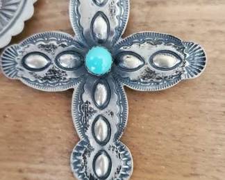 Silver South Western Pin