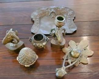 Assortment of brass