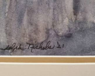 Signed Nicholas
