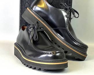 Dries Van Noten Italian black oxfords, men’s size 40 (new)