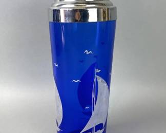 Vintage Hazel Atlas cocktail shaker