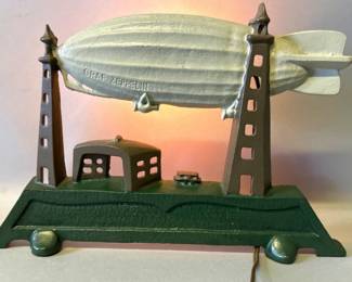 Vintage Graf Zeppelin lamp